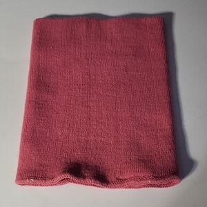 Pink Knit Gator Scarf